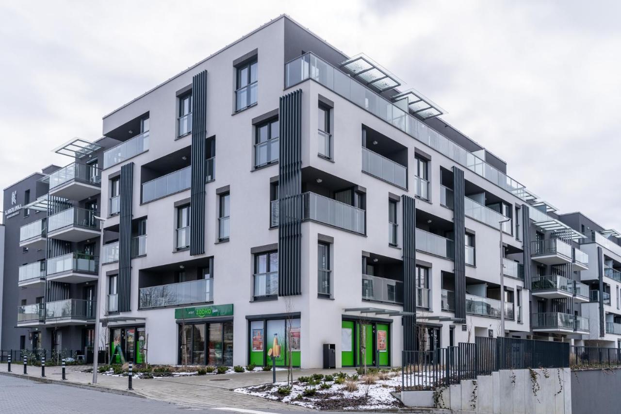 Lotte Apartment - Parking Podziemny, Osiedle Strzezone กลีวิตเซ ภายนอก รูปภาพ