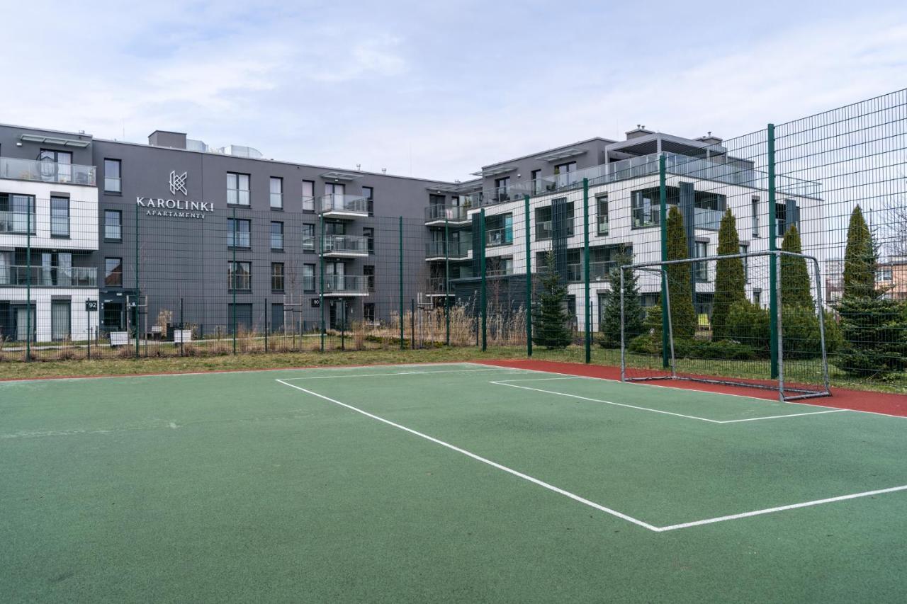 Lotte Apartment - Parking Podziemny, Osiedle Strzezone กลีวิตเซ ภายนอก รูปภาพ